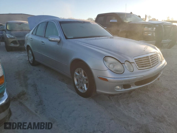 2003 Mercedes-Benz E-Class 3.2L with VIN WDBUF65JX3A109227, listed as a Copart auction lot 76540954 with 108,222 mi miles and Salvage Title. Bid and sale history available at carsss.com. Image 4.
