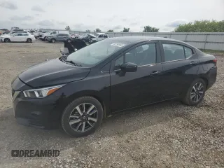 2021 Nissan Versa SV with VIN 3N1CN8EV6ML848171, listed as a Copart auction lot 56190565 with 70,712 mi miles and Salvage title. Bid and sale history available at DreamBid. Image 1.
