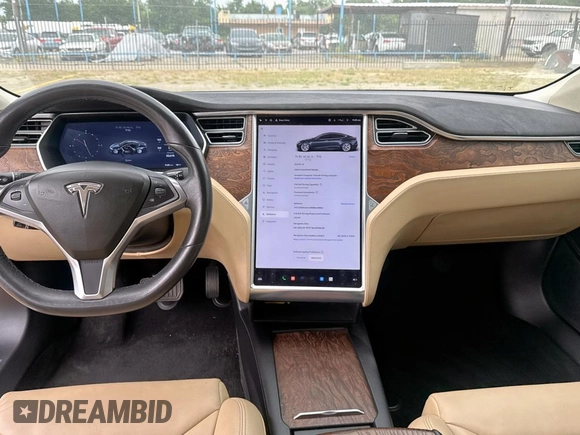 2017 Tesla Model S 60 с VIN 5YJSA1E14HF195384, выставлен на аукционе Copart как лот 57817915 с пробегом 52 075 миль миль и Чистый • Clean title. История ставок и продаж доступна на DreamBid. Изображение 9.