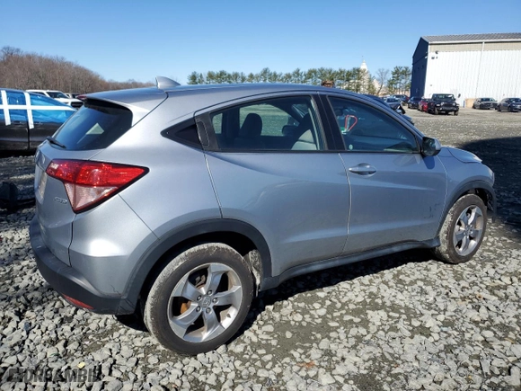 2018 Honda HR-V LX with VIN 3CZRU6H30JG727482, listed as a Copart auction lot 49525705 with 88,028 mi miles and Salvage Title. Bid and sale history available at carsss.com. Image 3.