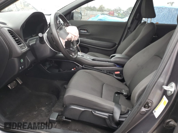 2022 Honda HR-V Sport with VIN 3CZRU6H11NM746158, listed as a Copart auction lot 50223225 with 45,470 mi miles and Salvage Title. Bid and sale history available at carsss.com. Image 7.