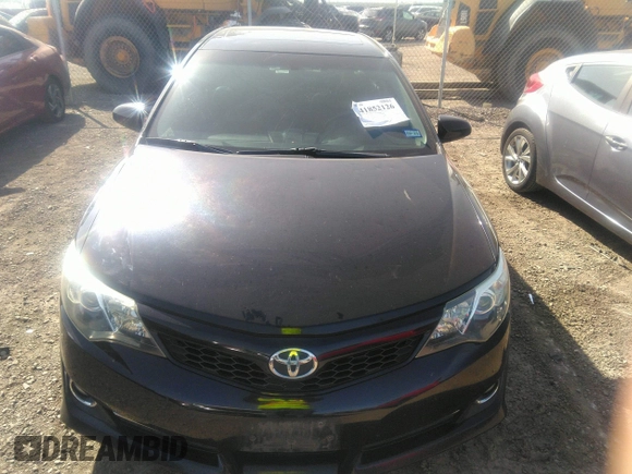 2014 Toyota Camry L with VIN 4T1BF1FKXEU397458, listed as a IAAI auction lot 41852126 with 122,075 mi miles. Bid and sale history available at carsss.com. Image 6.
