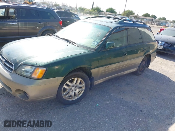 2000 Subaru Legacy Outback Limited z VIN 4S3BH6863Y7627386, wystawiony jako IAAI lot #42748565 z przebiegiem 143 246 mil mil oraz . Historia ofert i sprzedaży dostępna na DreamBid. Obrazek 2.