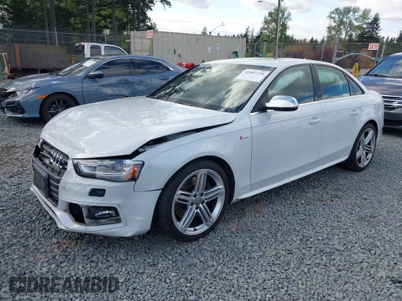 2015 Audi S4 Premium Plus with VIN WAUBGAFL3FA011392, listed as a IAAI auction lot 42082229 with 103,007 mi miles. Bid and sale history available at carsss.com. Image 19.
