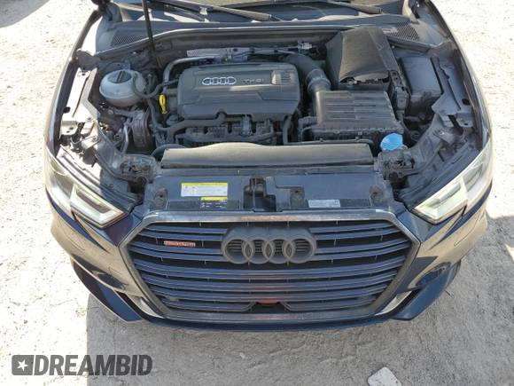 2017 Audi A3 Sedan Premium Plus with VIN WAUJ8GFF5H1058660, listed as a Copart auction lot 70348483 with 82,094 mi miles. Bid and sale history available at carsss.com. Image 11.
