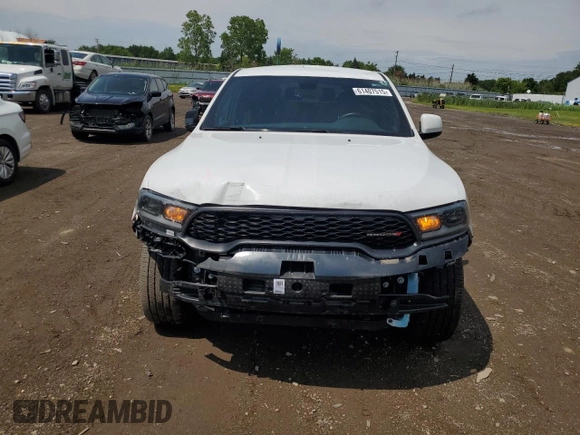 2022 Dodge Durango GT Plus with VIN 1C4RDJDG6NC198176, listed as a Copart auction lot 61407515 with 24,440 mi miles and Salvage title. Bid and sale history available at DreamBid. Image 5.