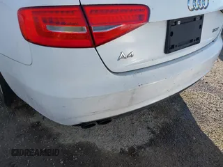 2013 Audi A4 Premium with VIN WAUAFAFL7DN010475, listed as a IAAI auction lot 41669440 with 126,167 mi miles. Bid and sale history available at carsss.com. Image 6.