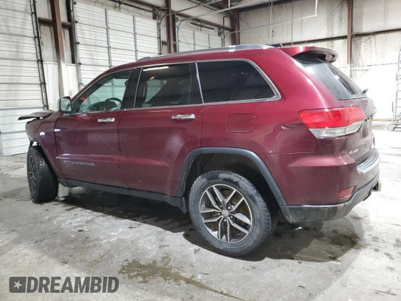 2018 Jeep Grand Cherokee Limited z VIN 1C4RJFBG2JC449603, wystawiony jako Copart lot #54949235 z przebiegiem 115 256 mil mil oraz Szkoda całkowita • Salvage title. Historia ofert i sprzedaży dostępna na DreamBid. Obrazek 2.