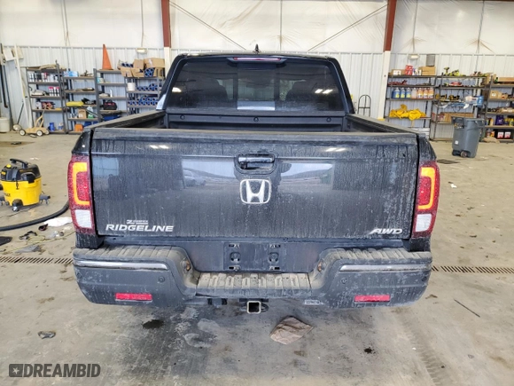 2020 Honda Ridgeline Black Edition with VIN 5FPYK3F81LB021805, listed as a Copart auction lot 43483285 with 66,017 mi miles and Salvage Title. Bid and sale history available at carsss.com. Image 6.