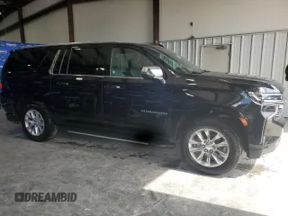 2024 Chevrolet Suburban Premier with VIN 1GNSCFKDXRR183166, listed as a Copart auction lot 56149744 with 4,321 mi miles and Clean title. Bid and sale history available at DreamBid. Image 4.