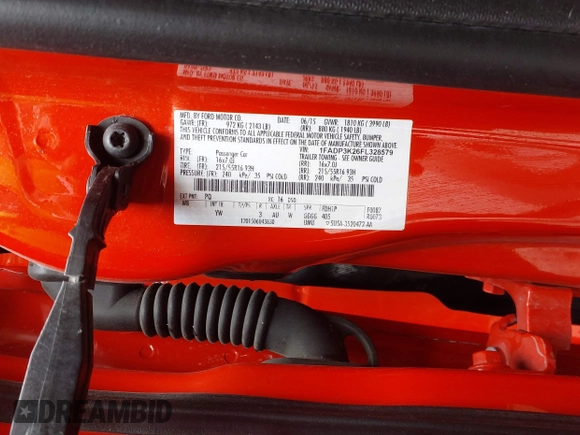 2015 Ford Focus SE with VIN 1FADP3K26FL328579, listed as a IAAI auction lot 41865579 with 181,445 mi miles. Bid and sale history available at carsss.com. Image 9.