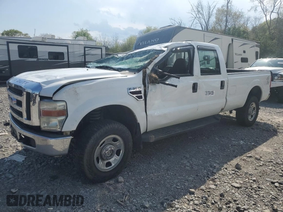 2008 Ford F-350 XL with VIN 1FTWW31R58ED87991, listed as a Copart auction lot 51704105 with 210,981 mi miles and Salvage Title. Bid and sale history available at DreamBid. Image 1.