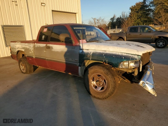 1998 Dodge Ram 1500 with VIN 3B7HC12Y6WG108551, listed as a Copart auction lot 83425444 with 380,107 mi miles and Salvage Title. Bid and sale history available at carsss.com. Image 4.