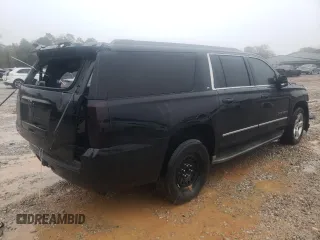 2015 Chevrolet Suburban LT with VIN 1GNSCJKC4FR295886, listed as a Copart auction lot 50192425 with 0 mi miles and Salvage Title. Bid and sale history available at carsss.com. Image 3.