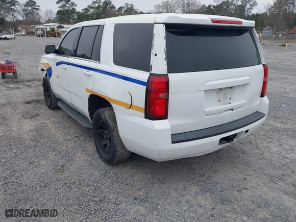 2018 Chevrolet Tahoe Commercial with VIN 1GNLCDEC0JR223125, listed as a IAAI auction lot 41540653 with 147,995 mi miles. Bid and sale history available at carsss.com. Image 3.
