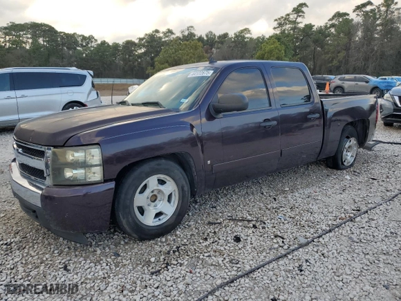 2008 Chevrolet Silverado 1500 LTZ with VIN 2GCEC13J281265476, listed as a Copart auction lot 44122675 with 302,715 mi miles and Salvage Title. Bid and sale history available at carsss.com. Image 1.
