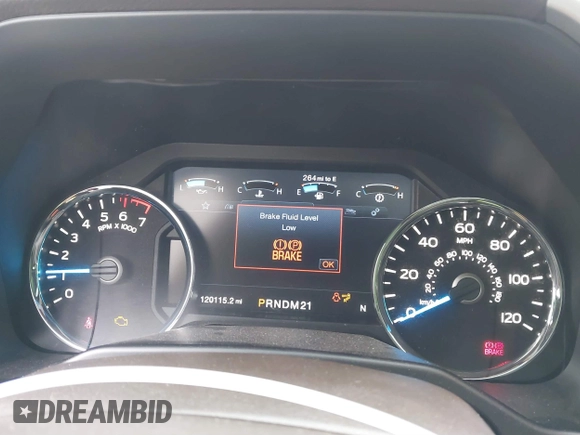 2016 Ford F-150 XLT with VIN 1FTEW1EG5GFD54832, listed as a IAAI auction lot 41629884 with 120,115 mi miles. Bid and sale history available at carsss.com. Image 7.
