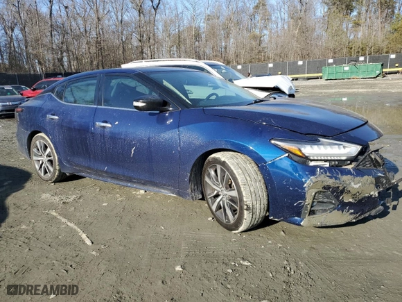 2019 Nissan Maxima SV with VIN 1N4AA6AV7KC371016, listed as a Copart auction lot 42823315 with 109,733 mi miles and Salvage Title. Bid and sale history available at carsss.com. Image 4.