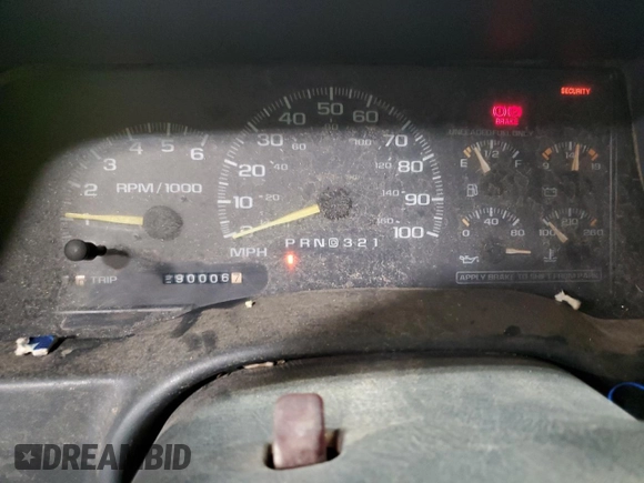 1998 Chevrolet Silverado 1500 with VIN 2GCEK19R9W1105382, listed as a Copart auction lot 87264814 with 290,006 mi miles and Salvage Title. Bid and sale history available at DreamBid. Image 9.
