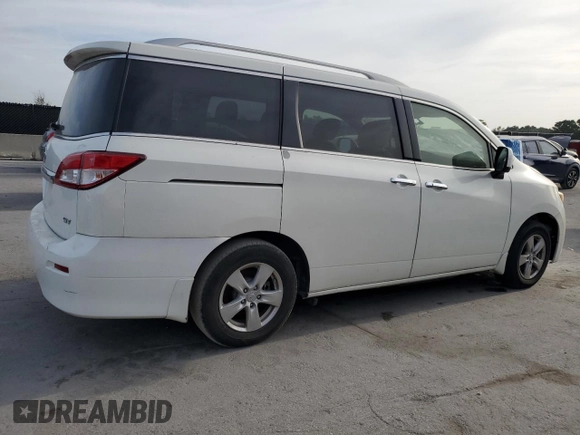 2015 Nissan Quest SV with VIN JN8AE2KP5F9130165, listed as a Copart auction lot 53928655 with 112,535 mi miles and Clean Title. Bid and sale history available at carsss.com. Image 3.