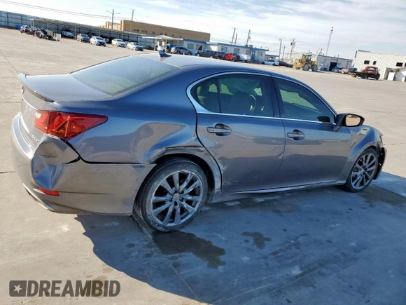 2014 Lexus GS 350 with VIN JTHBE1BL4E5043076, listed as a Copart auction lot 45800745 with 272,104 mi miles and Salvage Title. Bid and sale history available at DreamBid. Image 3.