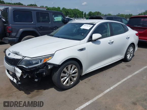 2016 Kia Optima LX with VIN 5XXGT4L34GG061718, listed as a IAAI auction lot 42176256 with 115,572 mi miles and . Bid and sale history available at carsss.com. Image 18.