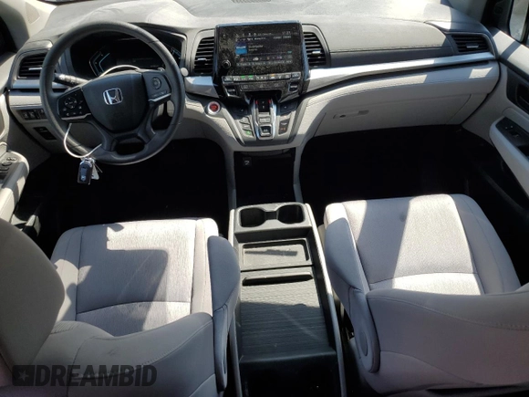 2020 Honda Odyssey EX with VIN 5FNRL6H58LB036140, listed as a Copart auction lot 54787905 with 37,408 mi miles and Salvage Title. Bid and sale history available at DreamBid. Image 8.