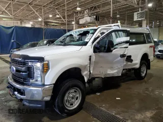 2019 Ford Super Duty F-250 SRW XL with VIN 1FTBF2B69KEG23532, listed as a Copart auction lot 49321965 with 54,371 mi miles and Non Repairable. Bid and sale history available at carsss.com. Image 1.