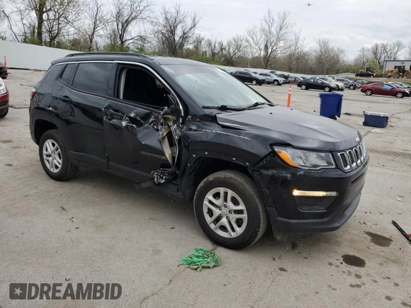 2021 Jeep Compass Sport с VIN 3C4NJDAB4MT504800, выставлен на аукционе Copart как лот 51149015 с пробегом 73 897 миль миль и Списание • Salvage title. История ставок и продаж доступна на DreamBid. Изображение 4.
