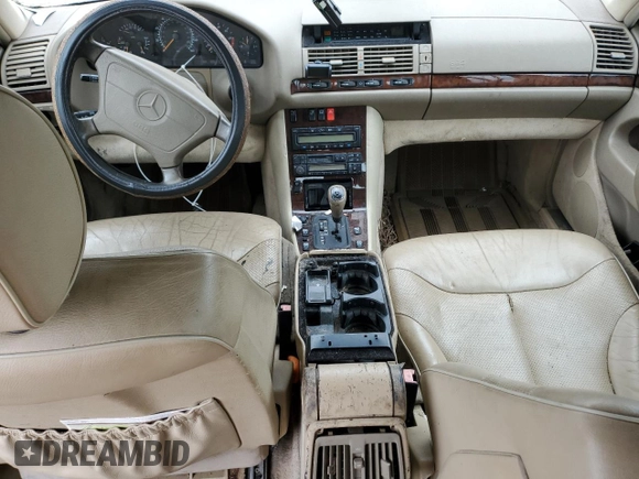 1997 Mercedes-Benz S with VIN WDBGA43GXVA361151, listed as a Copart auction lot 54459925 with Not Provided miles and Clean Title. Bid and sale history available at carsss.com. Image 8.