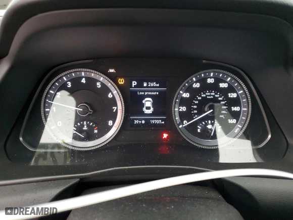 2022 Hyundai Sonata SE with VIN 5NPEG4JA5NH133217, listed as a Copart auction lot 51746425 with 19,707 mi miles and Salvage Title. Bid and sale history available at carsss.com. Image 9.