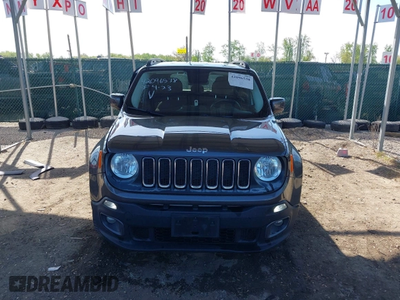 2017 Jeep Renegade Latitude z VIN ZACCJBBB8HPF61752, wystawiony jako IAAI lot #42096538 z przebiegiem 97 204 mil mil oraz . Historia ofert i sprzedaży dostępna na DreamBid. Obrazek 13.