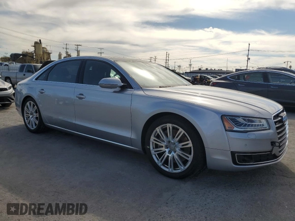2016 Audi A8 3.0T with VIN WAU34AFD6GN010219, listed as a Copart auction lot 46429335 with 99,160 mi miles and Clean title. Bid and sale history available at DreamBid. Image 4.