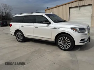 2018 Lincoln Navigator Reserve with VIN 5LMJJ2LT9JEL09482, listed as a Copart auction lot 45714425 with 107,594 mi miles and Clean Title. Bid and sale history available at carsss.com. Image 1.
