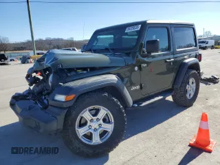 2020 Jeep Wrangler Sport S с VIN 1C4GJXAN4LW350067, выставлен на аукционе Copart как лот 89329535 с пробегом 74 668 миль миль и Списание • Salvage title. История ставок и продаж доступна на DreamBid. Изображение 1.