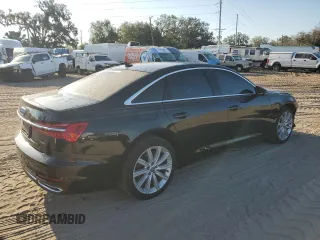 2019 Audi A6 Premium with VIN WAUD8AF29KN121699, listed as a Copart auction lot 85529354 with 47,271 mi miles and Salvage Title. Bid and sale history available at carsss.com. Image 3.