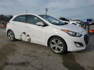 2014 Hyundai Elantra GT with VIN KMHD35LHXEU222967, listed as a Copart auction lot 79208114 with 106,067 mi miles and Salvage Title. Bid and sale history available at carsss.com. Image 4.