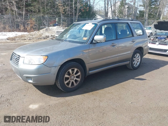 2007 Subaru Forester X w/Premium Pkg with VIN JF1SG65607H727290, listed as a IAAI auction lot 41795154 with 261,798 mi miles. Bid and sale history available at carsss.com. Image 2.