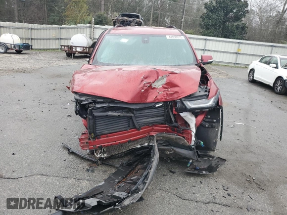 2022 Chevrolet Traverse LT Leather with VIN 1GNERHKW3NJ145246, listed as a Copart auction lot 44858215 with 75,606 mi miles and Salvage Title. Bid and sale history available at carsss.com. Image 5.