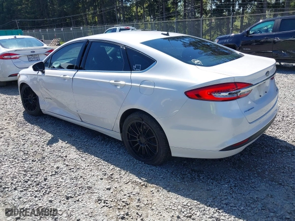 2018 Ford Fusion Hybrid SE with VIN 3FA6P0LU3JR226934, listed as a IAAI auction lot 42063065 with 126,683 mi miles. Bid and sale history available at carsss.com. Image 3.