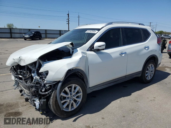 2017 Nissan Rogue SV с VIN KNMAT2MV3HP591375, выставлен на аукционе Copart как лот 55162555 с пробегом 40 192 миль миль и Списание • Salvage title. История ставок и продаж доступна на DreamBid. Изображение 1.