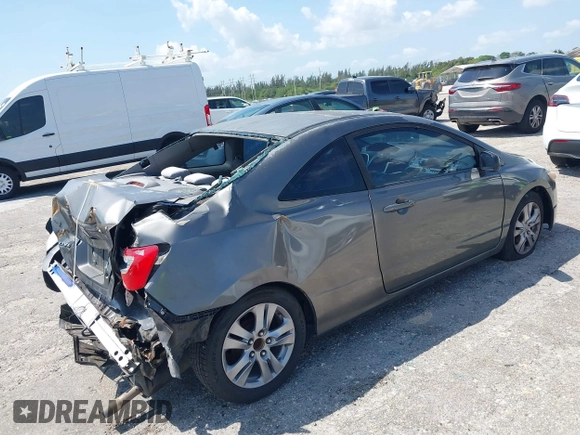2010 Honda Civic Cpe LX with VIN 2HGFG1B64AH508256, listed as a IAAI auction lot 41974372 with 117,531 mi miles. Bid and sale history available at carsss.com. Image 4.