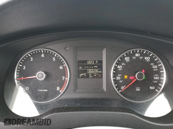 2013 Volkswagen Jetta SE with VIN 3VWDP7AJ8DM277587, listed as a Copart auction lot 58093815 with 136,608 mi miles and Salvage title. Bid and sale history available at DreamBid. Image 9.