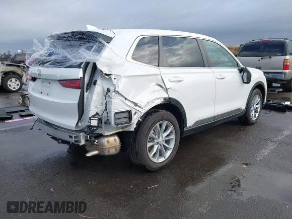 2025 Honda CR-V EX-L with VIN 2HKRS4H70SH418137, listed as a IAAI auction lot 41067968 with 4,701 mi miles and . Bid and sale history available at DreamBid. Image 4.