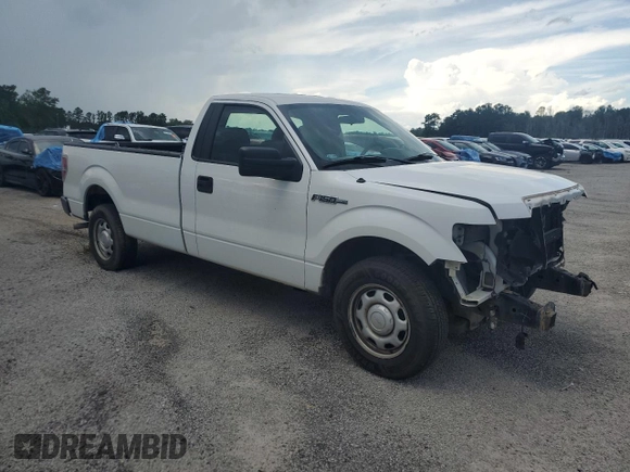 2013 Ford F-150 XL with VIN 1FTMF1CM9DKD99618, listed as a Copart auction lot 56336075 with 178,188 mi miles and Salvage title. Bid and sale history available at DreamBid. Image 4.