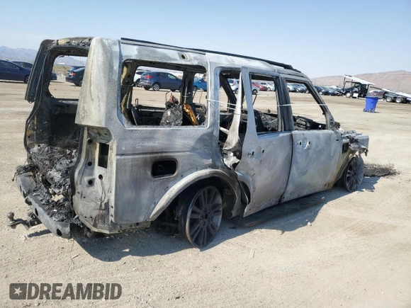 2014 Land Rover LR4 HSE with VIN SALAG2V68EA728121, listed as a Copart auction lot 62567514 with Not Provided miles and Non Repairable. Bid and sale history available at DreamBid. Image 3.