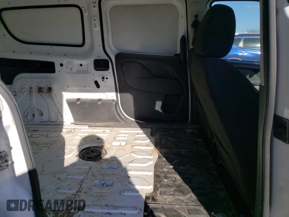 2017 Ram ProMaster City Cargo Tradesman with VIN ZFBERFAB8H6G20138, listed as a Copart auction lot 74886313 with 77,272 mi miles and . Bid and sale history available at DreamBid. Image 11.
