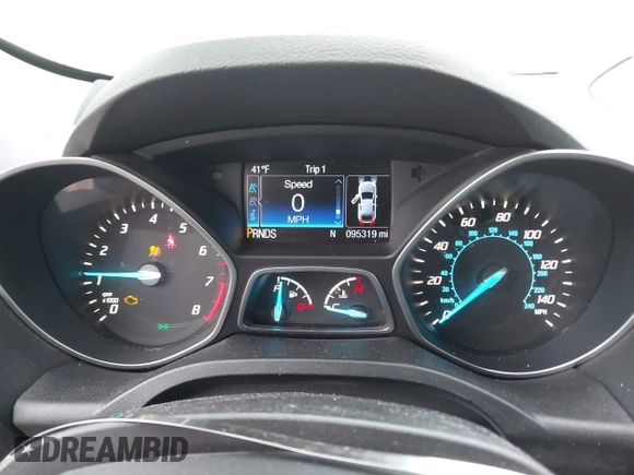 2016 Ford Escape SE with VIN 1FMCU9GX0GUC86844, listed as a IAAI auction lot 42046081 with 95,319 mi miles. Bid and sale history available at carsss.com. Image 7.