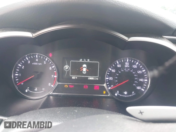 2015 Kia Optima SX with VIN 5XXGR4A73FG372494, listed as a IAAI auction lot 42345043 with 196,911 mi miles and . Bid and sale history available at DreamBid. Image 7.