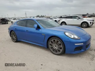 2015 Porsche Panamera 4 with VIN WP0AA2A79FL000515, listed as a Copart auction lot 51675725 with 54,042 mi miles and Salvage Title. Bid and sale history available at DreamBid. Image 4.